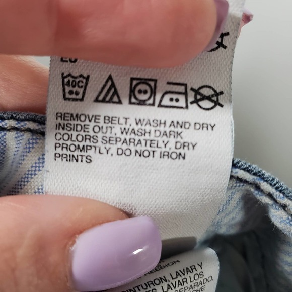 Tommy Hilfiger Wide Leg Chambray Denim Trouser Blue Size 4 - Picture 9 of 11